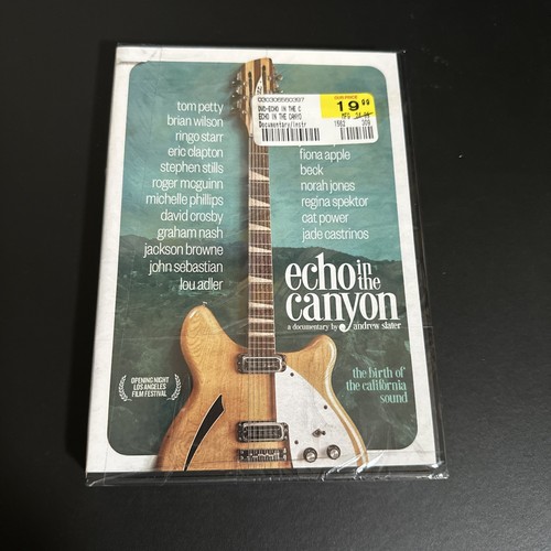 ECHO IN THE CANYON New Sealed DVD Brian Wilson Stephen Stills Tom Petty