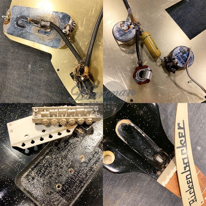 Rickenbacker VINTAGE Combo 400 '57 Refinish Jet Black Used