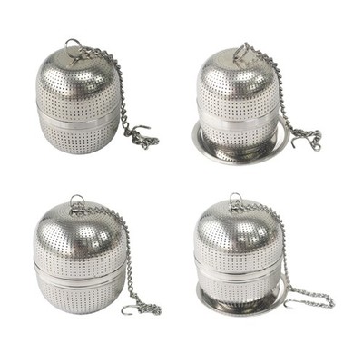 Tea Strainers Ball Shaped Tea Filters for Brewing Loose Leaf Tea Dishwasher Safe