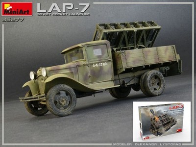 Miniart SOVIET ROCKET LAUNCHER LAP-7 KIT 1:35