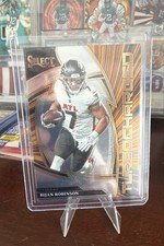 2025 Panini Select - Turbocharged Bijan Robinson #18 Falcons