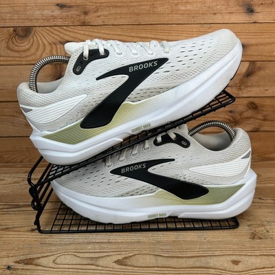 Brooks Turnschuhe Herren Gr. UK 7,5 Ghost Max 3 weiß Straßenlauf gepolstert Fitnessschuhe