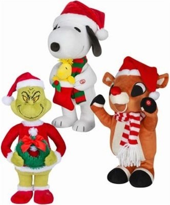 Gemmy Industries 266754 Animated Plush Christmas Characters Figure