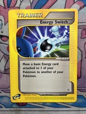 Pokemon TCG Energy Switch 120/147 Aquapolis Uncommon ereader DMG on eBay