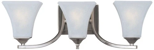 Maxim Aurora 21 1/2" Wide 3-Light Satin Nickel Bath Light - Picture 1 of 2