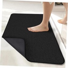 Bath Mat,Ultra Thin Bathroom Rugs,Rubber Bath Mats for Bathroom,No Slip Bath