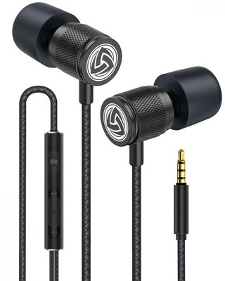 LUDOS ULTRA Auricolari In-Ear Cuffie, Cuffiette con Microfono, Massimo Nero  | eBay