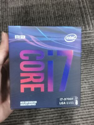 NEW* Intel Core i7-9700F 9th Generation 8-core - 8-Threads 3.0 GHz