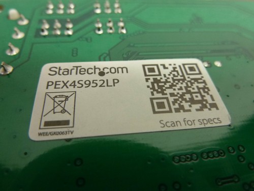 StarTech 4 Port Native RS232 PEX4S952LP - Picture 7 of 9