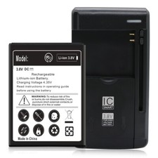 Superior Quality 2350mAh Battery Universal Charger for ZTE Allstar LTE Z818G NEW