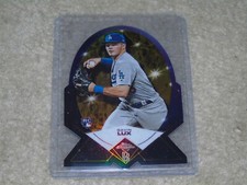 2020 Topps Ben Baller Chrome Gavin Lux Diamond Die Cut Gold Refractor Rookie /50
