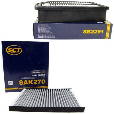 Filter Set Inspektion SCT Luftfilter + Innenraumfilter für Hyundai i40 KIA 2.0 