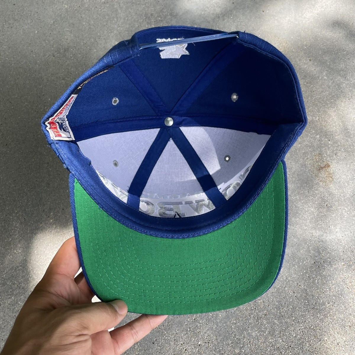 キャップ Nfl Cowboys Arch by starter wool Vintage STARTER The Natural Dallas Cowboys Fitted NFL Hat