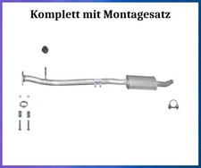 Mittelschalldämpfer Nissan Qashqai 2.0i 16V  ab Bj.12.06 Auspuff Montagesatz