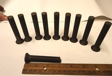 1/2" x 3" OAL Flat Head Rivets "Lot of 10"