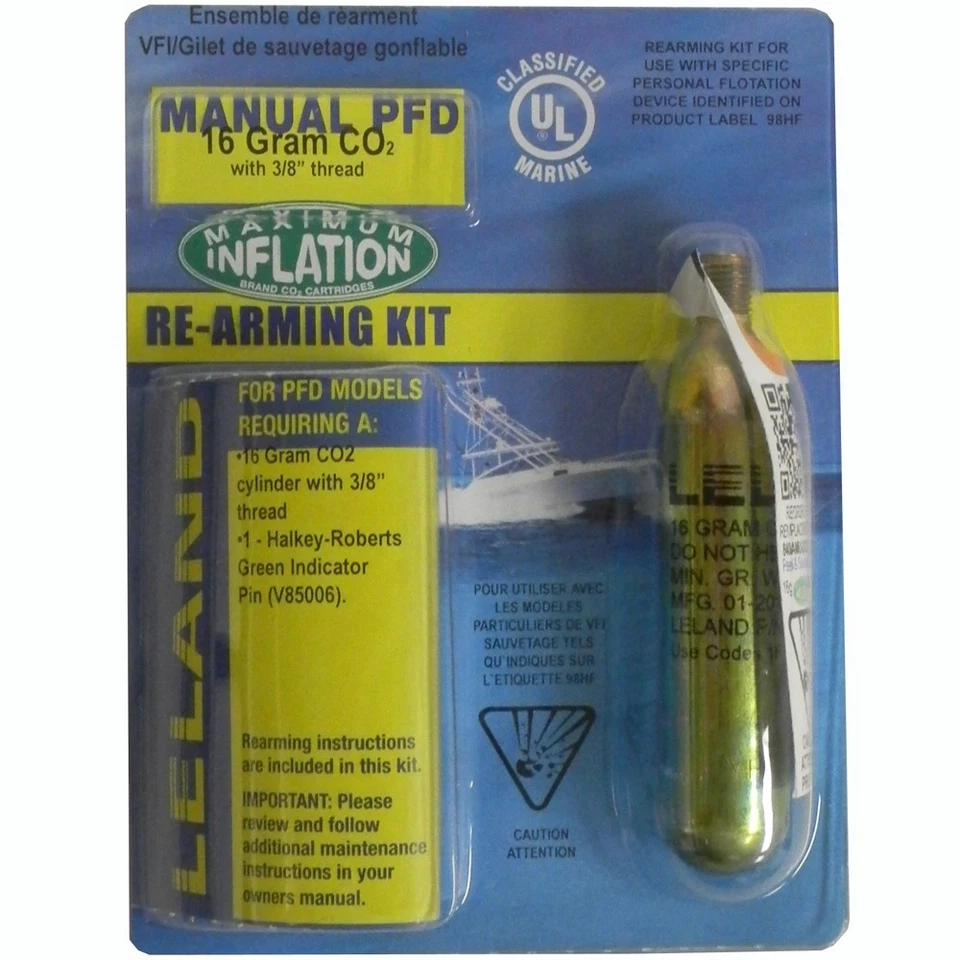 Leland Rearm Kit for Manual PFDs, 840AMU-82123Z