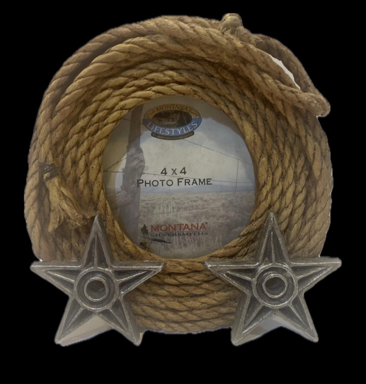 Wester Style Rope Frame Western Themed Rope Frame by Montana Lifestyles | eBay