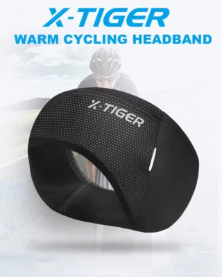 X-TIGER Stirnband Radsport Ohrenwärmer Ohrenschützer Herbst Winter Damen Herren Unisex