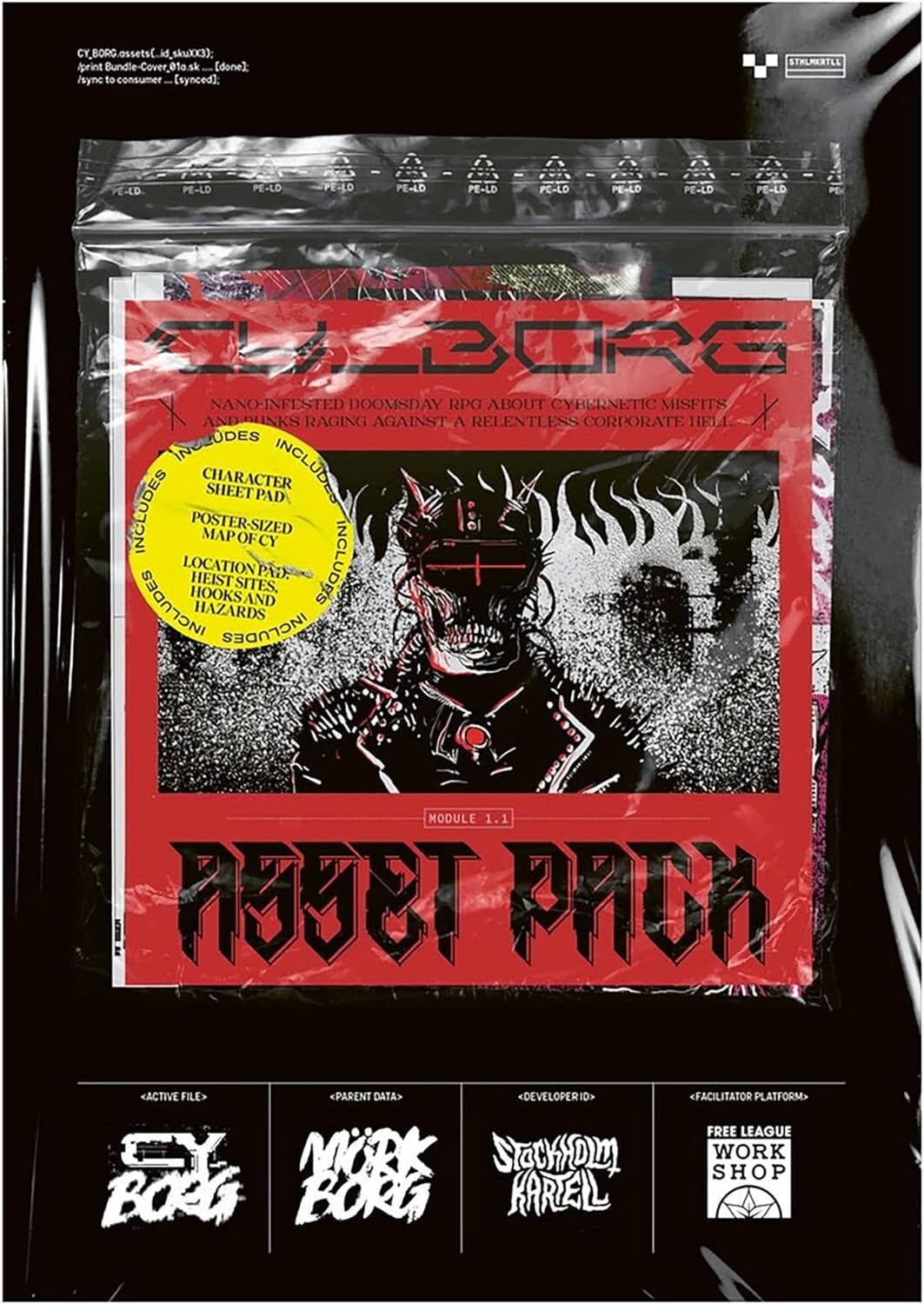 CYBorg Asset Pack - аксессуар для SciFi RPG