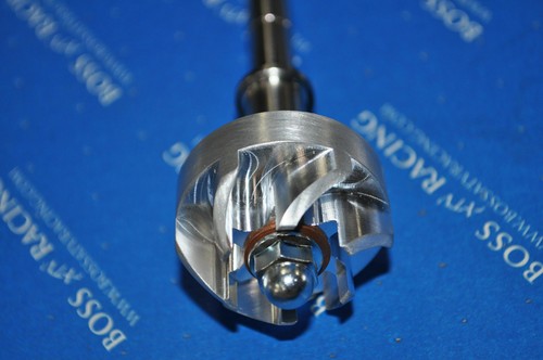 honda 250r atc trx water pump boss racing billet impeller stainless shaft - Picture 2 of 2