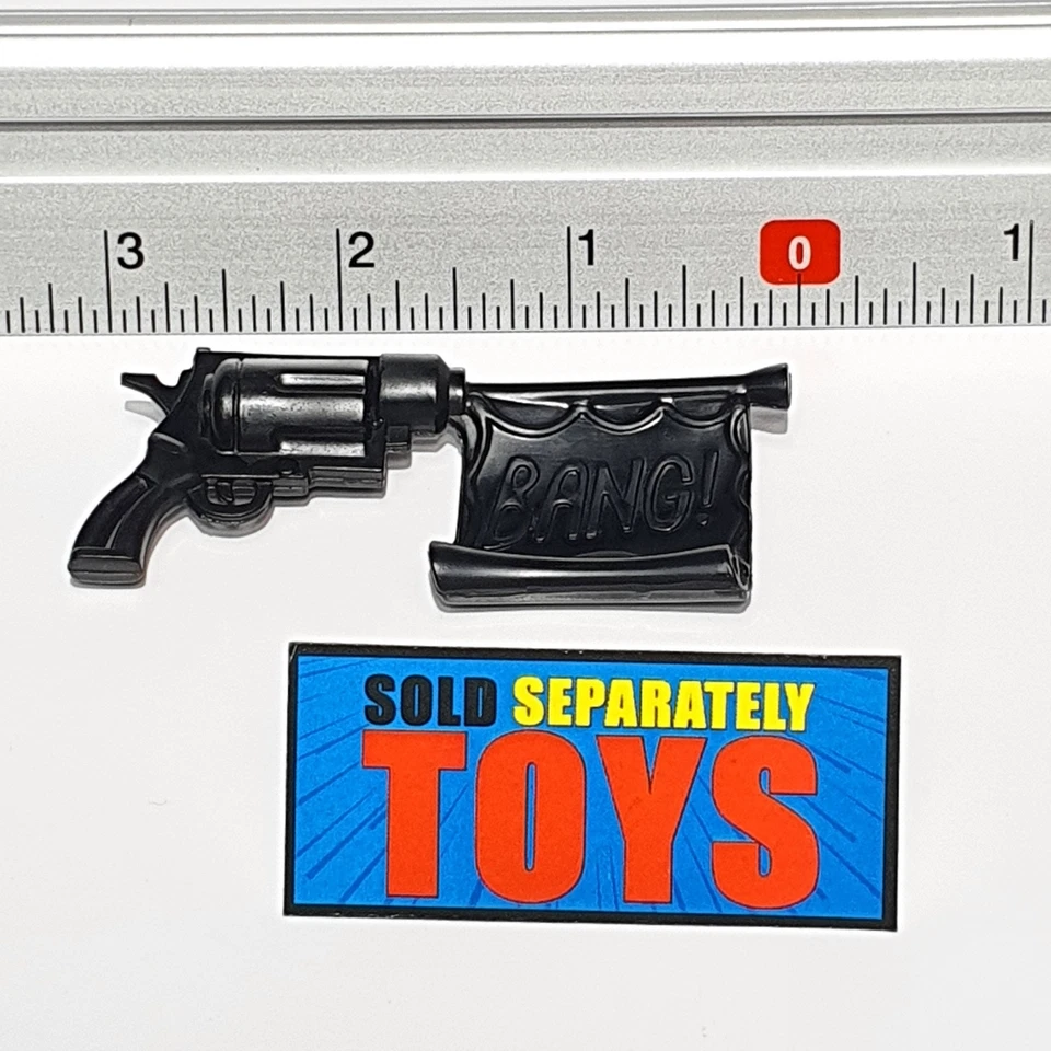 Adventures of Batman & Robin Harley Quinn TRICK PISTOL bang gun accessory weapon - Image 2 of 4