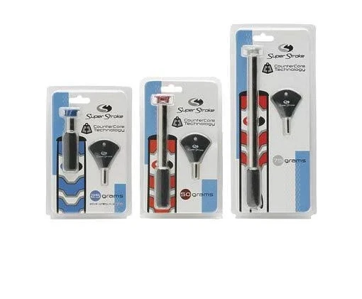 Super Stroke Golf Grip Plus Series CounterCore Weight & Wrench Kit 25/50/75g