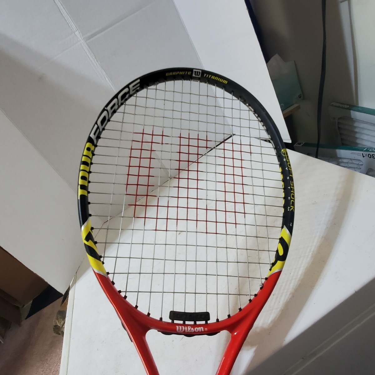 WILSON TOUR FORCE GRAPHITE TITANIUM SOFT SHOCK TENNIS RACKET
