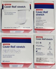 BSN Cover-Roll Stretch Elastic Bandage 2"x10Yds Leukoplast 45552-00 GERMANY
