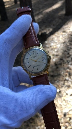 Reloj soviético mecánico mecánico vintage Poljot KL1 1 MChZ primera clase de precisión - Vídeo 1 de 1