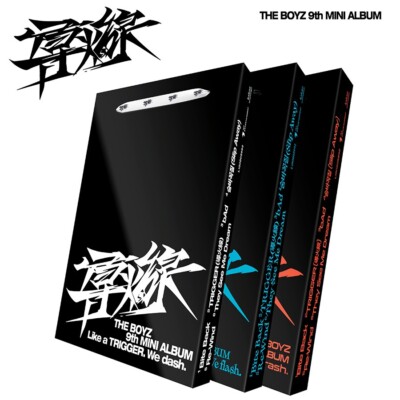 THE BOYZ [導火線/FUSE/도화선] 9th Mini Album CD+Photo Book+3 Card+7Sticker+GIFT SEALED
