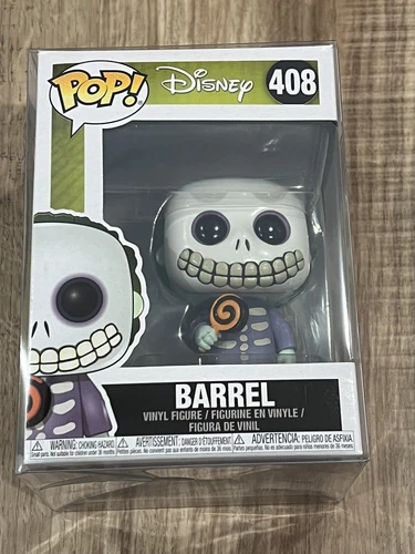 Funko Pop! Disney: Nightmare Before Christmas Barrel #408 Vinyl W/Pop Protector!