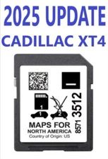 *NEW 2025 UPDATE* CADILLAC XT4 2019-2024 MAP GPS Navigation SD Card 85713512
