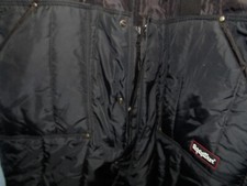 ReFrigiwear Bib Overall pants Black Made in USA Size 5XL  309 