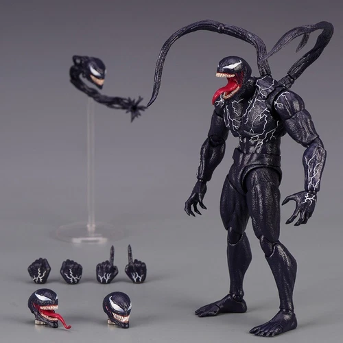 Nuovo SHF Marvel Venom Let There Be Carnage 2° Ver. Action Figure Box Giocattoli Regali - Foto 2 di 21