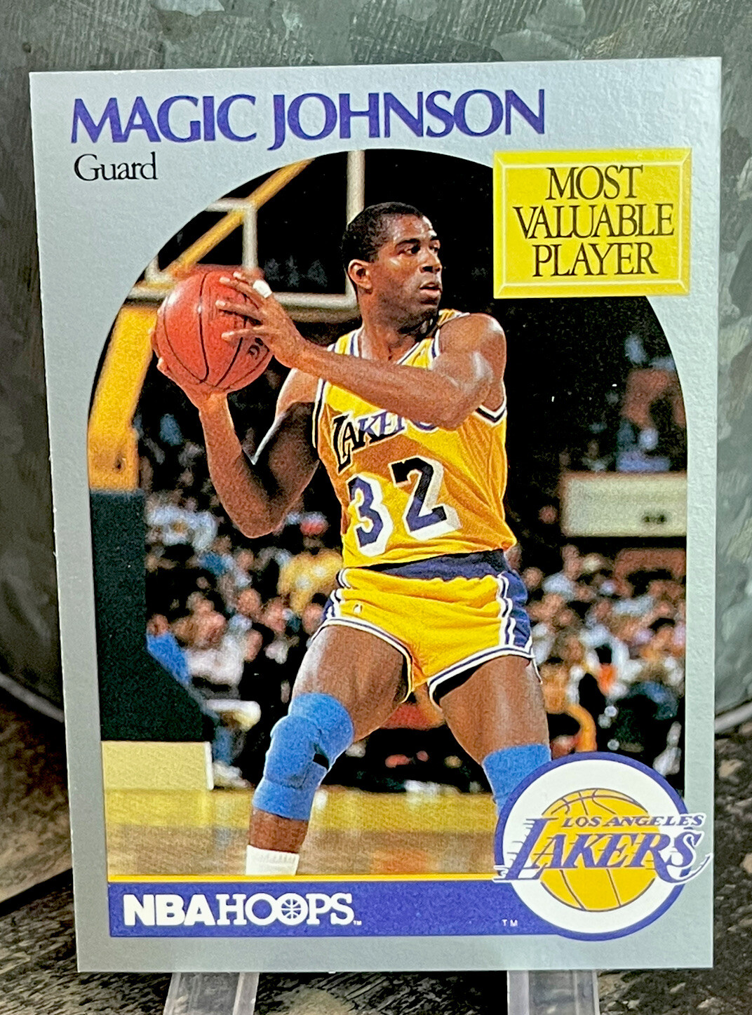 MAGIC JOHNSON 90's HOOPS SP AUTHENTIC Original MVP LAKERS Jersey #32 HIGH  GRADE! | eBay