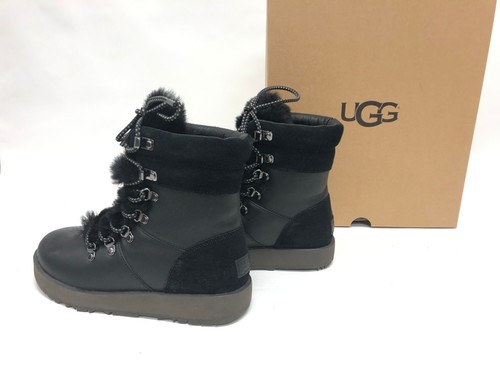 UGG Australia VIKI IMPERMEABLE EXPUESTO Con cordones 1017493 Puerto Negro Castaño Metal - Imagen 23 de 52