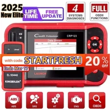 LAUNCH X431 OBD2 Scanner Code Reader Car Diagnostic Scan Tool ABS SRS AT Engine