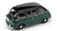 Brumm 1/43 Fiat 600 Multipla Taxi Milano 1955 Statisches Modell Diecast