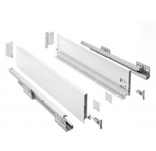 UltraSlim AXIS PRO Soft Close Weiß Küche Schubladenbox Seiten Schubladenführungen
