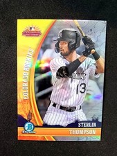 2024 Bowman Chrome #AFLS-8 Sterlin Thompson 2023 AFL Fall Stars