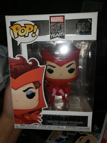 Funko Pop Marvel 80 Years, Scarlet Witch Pop, #552
