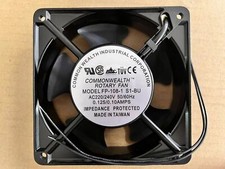 Taiwan Sanxie 12038 12CM 220V 0.125/0.10AMPS Ball Cooling Fan FP-108-1S1-BU