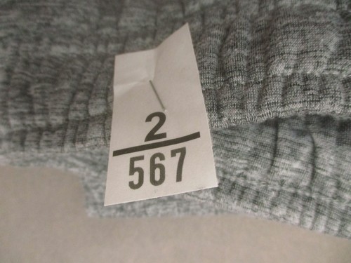 NIKE THERMA-FIT Size L Kid Unisex Gray Stretch Waist Fleece Lined Sweatpants 567 - Picture 8 of 8