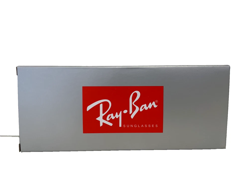 RAY-BAN RB3706 004/71 POLISHED SILVER BLUE SUNGLASSES 57/20/145 - Image 4 of 4