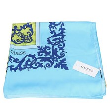 AW8890SIL40 Foulard GUESS Donna Azzurro AZ0055_GUES