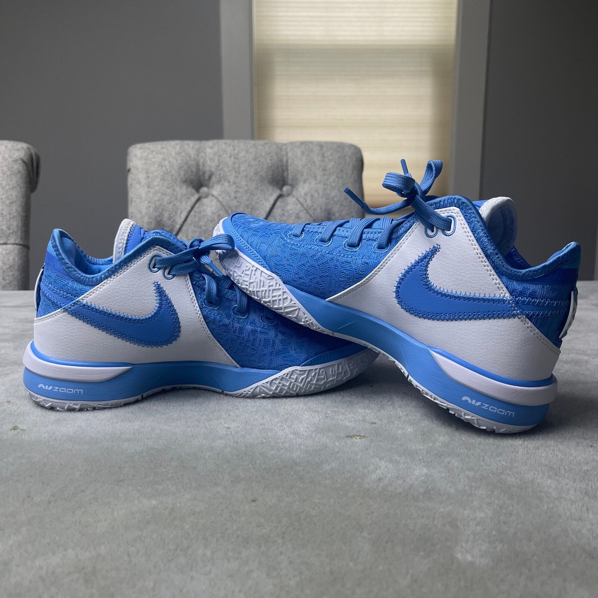 Nike Zoom LeBron NXXT Gen TB UNC University Blue Men's Size