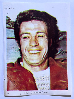1973 FOTORAMA TV & Movie Stars Cromo #110 GREGORIO CASAL Mexico Vintage