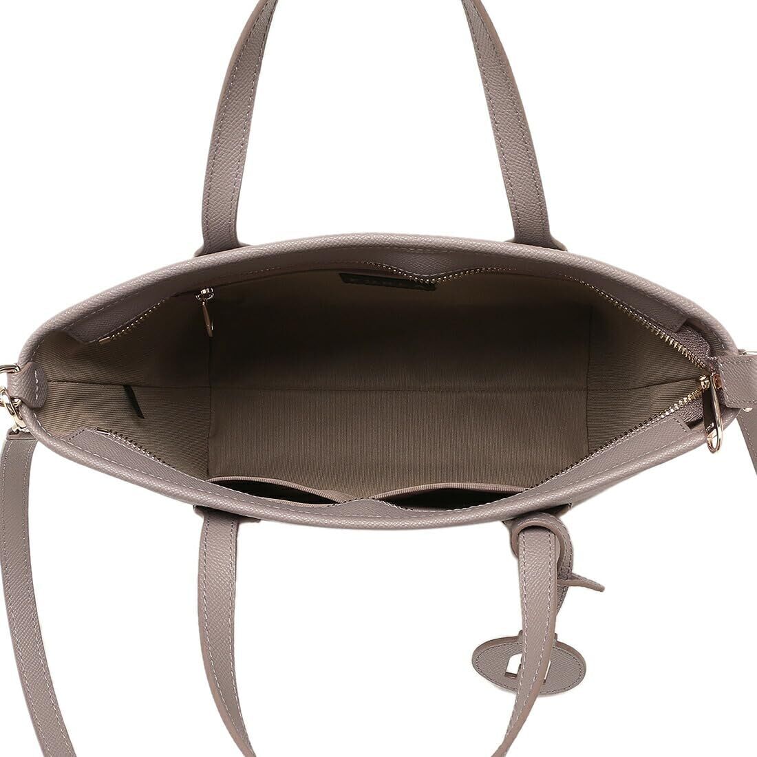 FURLA] CLASSIC S TOTE W ZIP WB01630 BX0306 2572S STUCCO GRAY | eBay