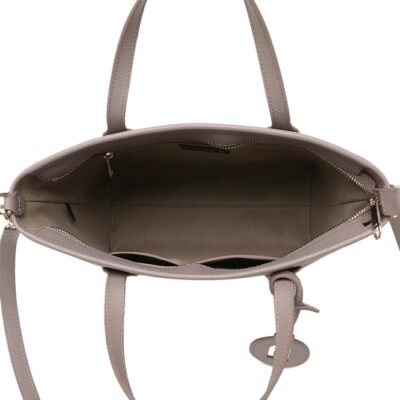 FURLA] CLASSIC S TOTE W ZIP WB01630 BX0306 2572S STUCCO GRAY | eBay