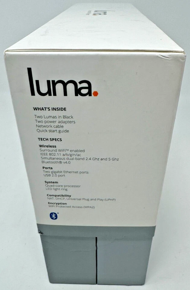 Luma Whole Home WiFi (2 Pack - Black) NEW SEALED - Image 2 of 4